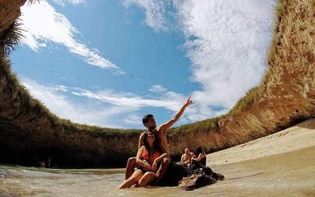 Exploring Marietas Islands Hidden Beach from Punta de Mita photo 2