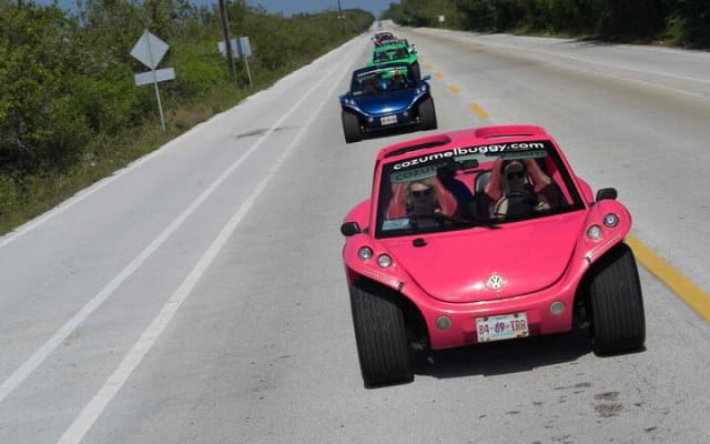 Discover Cozumel Island over Buggy Only from Riviera Maya
