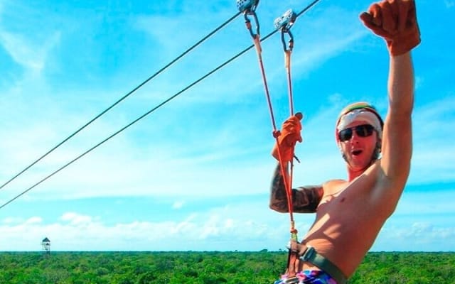 Zipline & Cenote Swim Cave & ATVS From Playa del Carmen photo 14