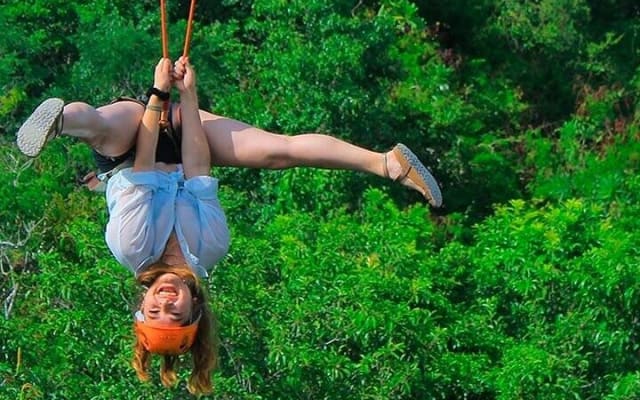 Zipline & Cenote Swim Cave & ATVS From Playa del Carmen photo 11