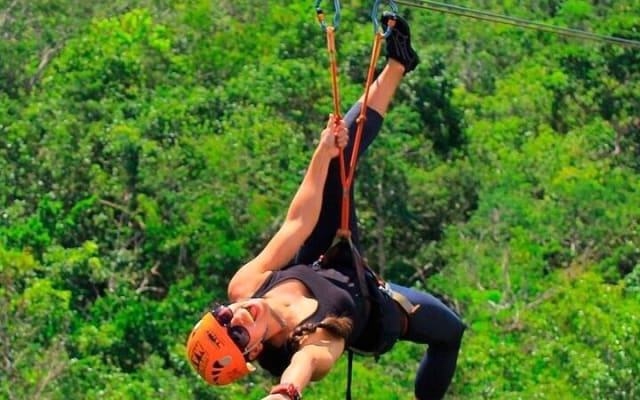 Zipline & Cenote Swim Cave & ATVS From Playa del Carmen photo 10