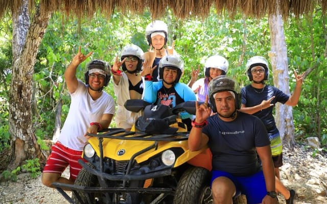 Shared ATVExpress Cave Snorkeling Adventure from the Riviera Maya photo 5