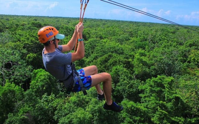 ATV, Cenote & Zipline Jungle Adventure in Riviera Maya photo 15