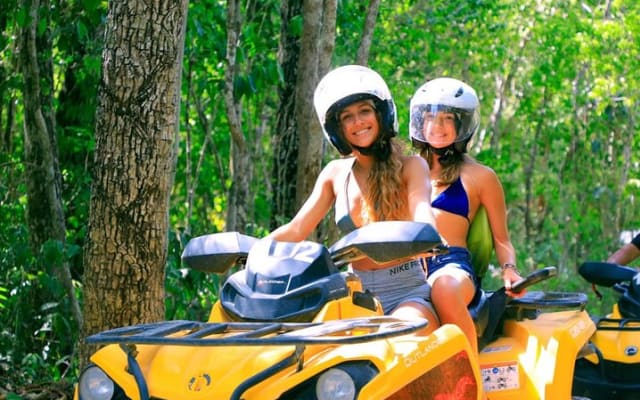 High End ATV Tour! Ziplines & Underground Cenote from Tulum photo 3