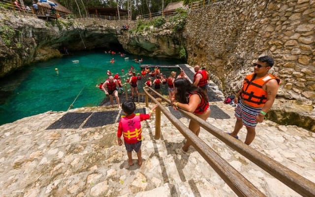 4 PLACES 1 DAY: Coba and Tulum Ruins, Cenote and Playa del Carmen photo 9