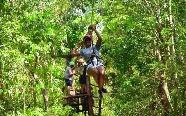 Horseback riding with ATV, zip lines and cenote, lunch and transfer photo 10