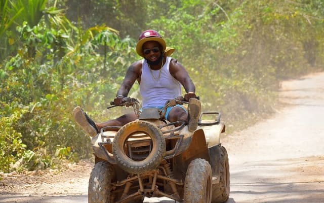ATV Tour with Cenote swim, Ziplines, Transportation and Lunch Included photo 13