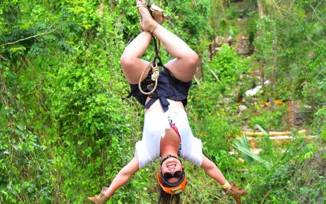 Horseback Ride in the jungle with ATV, Ziplines and Cenote photo 4