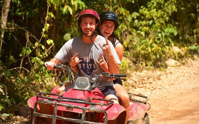 Horseback Riding Tour, ATV circuit, Ziplines & Cenote from Cancun photo 6