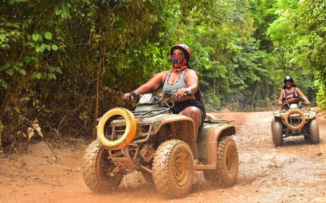 Great Adventure in middle of the Jungle. ATV experience, Ziplines and cenote photo 4