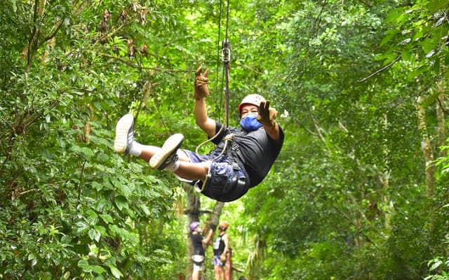 ATV Combo Horseback Riding, ATV, Ziplines, Cenote and Lunch photo 5