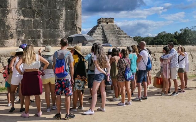 (4x1)Chichén Itzá, Cenote Saamal, Kaua e Valladolid da Playa Del Carmen e Tulum photo 9