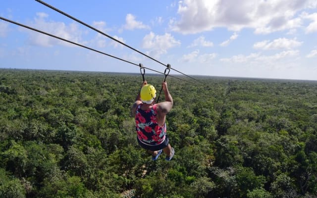 ATV Cenote and Zipline Sacred Jungle Expedition photo 11