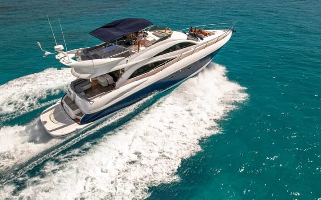 Private Romantic Dinner – 60' Sunseeker Tulum All Inclusive photo 8