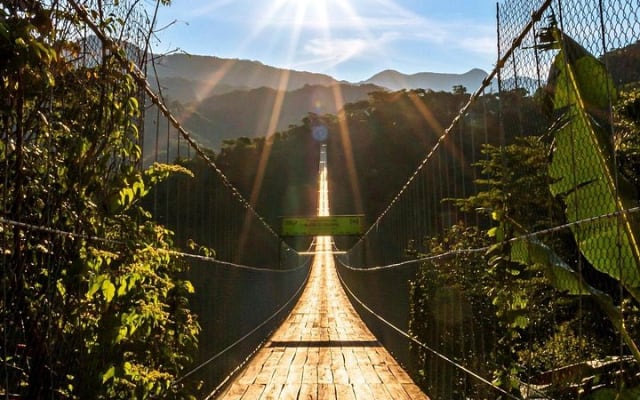 Zip Line, Mules Ride and Walk on the Hanging Bridge