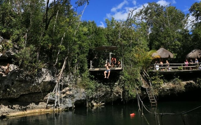Jungle Zipline adventure with Cenote, Bungee swing and lunch photo 10