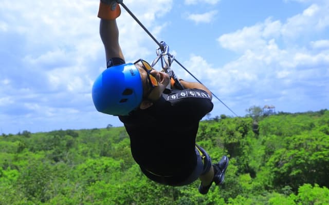 Jungle Adventure: Ziplines, Cenote Swim, Snack & Transportation photo 3