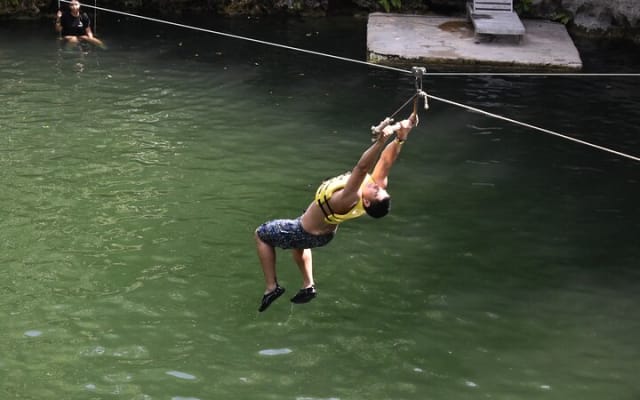 Jungle Adventure: Ziplines, Cenote Swim, Snack & Transportation photo 10