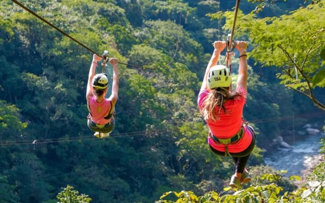 Combo Jorullo Bridge ATV, Zip Line, Mules