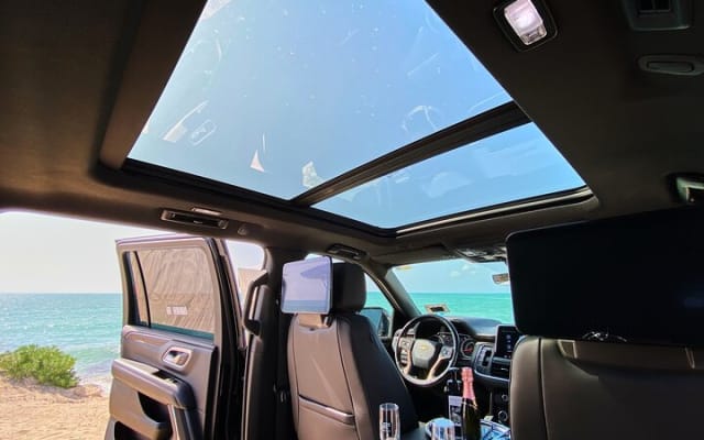 Luxury Suv departures from Tulum to Cancun Airport photo 2