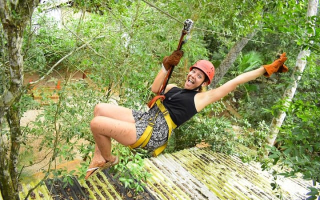 Horseback Ride, ATV, Ziplines & Cenote from Tulum photo 11