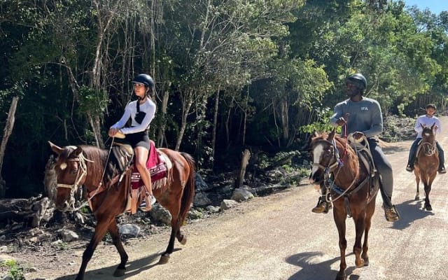 Horse Ride to Cenote Mil Columnas photo 2