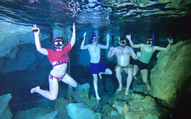 Small group tour in Tulum Ruins - Cenote Cave and GoPro pictures photo 12