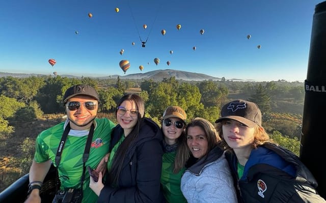 Vol en montgolfière à Teotihuacán depuis Mexico photo 13