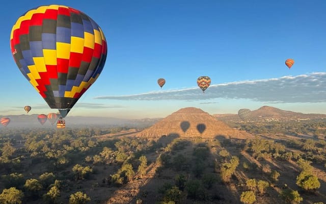 Vol en montgolfière à Teotihuacán depuis Mexico photo 14
