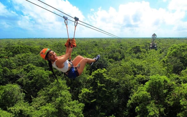 Full-dayTurtle Adventure: ATV, Zipline, Cenote & Turtle Swim photo 8