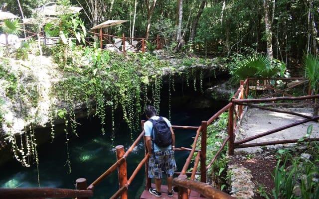 Cancun: Discover the Hidden Treasures: Exploring 3 Jungle Cenotes photo 12