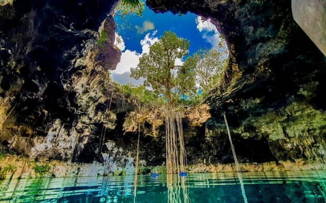Tour to the Cenotes of Santa Bárbara and Acanceh