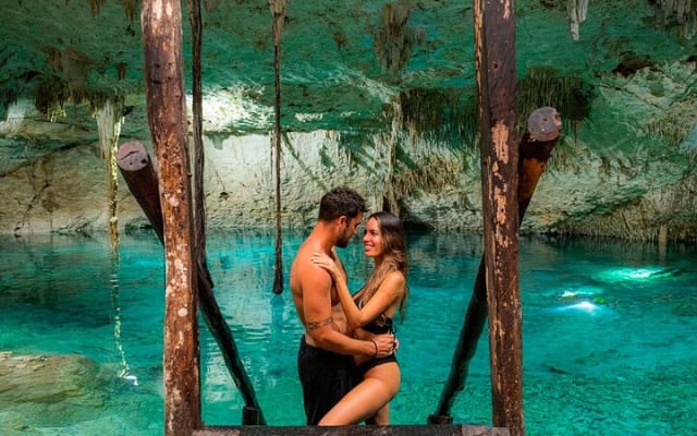 Floating Breakfast+Cavern Tour includes entrance to the cenote-Temazcal photo 3