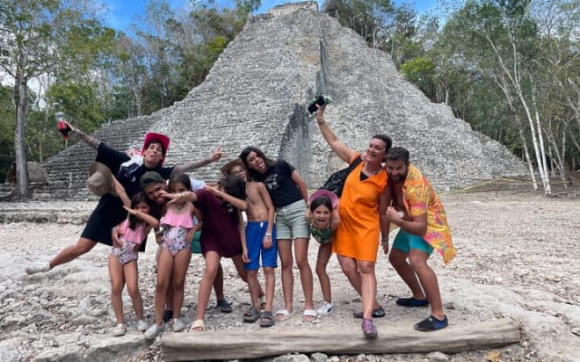 Private Tour Coba Ruin Punta Laguna Monkey Spider Cenote Mayan Village photo 7