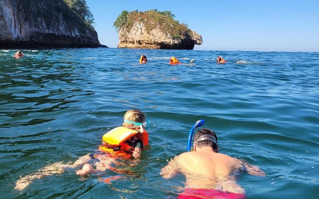 Whale watching with Snorkeling and beach Colomitos photo 14