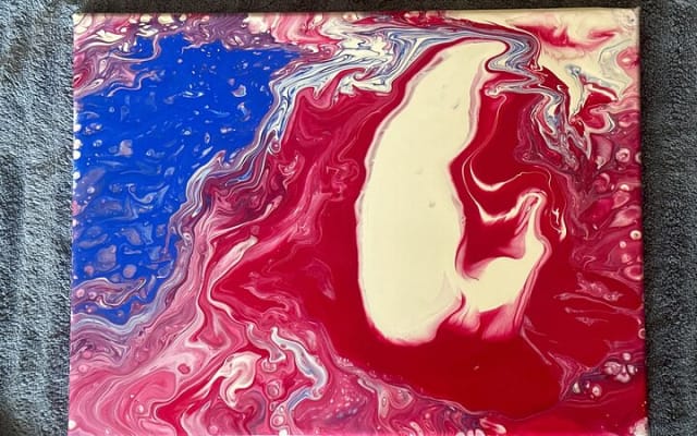 Floral Inspirations and Fluid Acrylic Creations Workshop photo 4