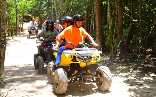 ATV Tour from Tulum or Riviera with Ziplines and Cenote Swim Day photo 4