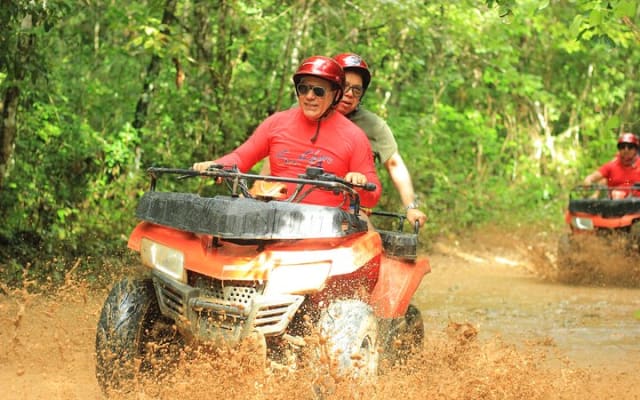 ATV Tour from Tulum or Riviera with Ziplines and Cenote Swim Day photo 8