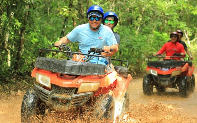 ATV Tour from Tulum or Riviera with Ziplines and Cenote Swim Day photo 11