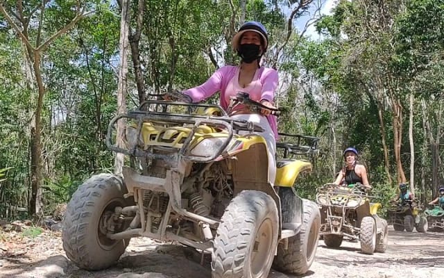 ATV cenote tour Tulum – Mayan Jungle ATV & Cavern Experience photo 2