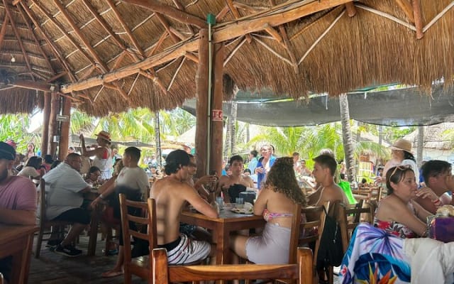 Catamaran Sail with Snorkeling and Beach Club of Isla Mujeres photo 9
