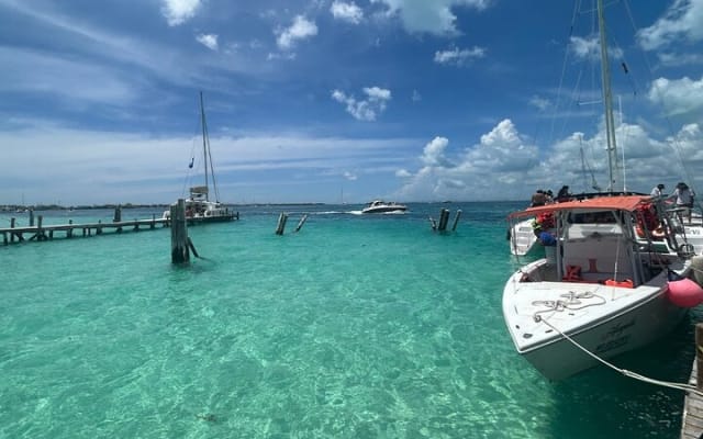 Catamaran Sail with Snorkeling and Beach Club of Isla Mujeres photo 2