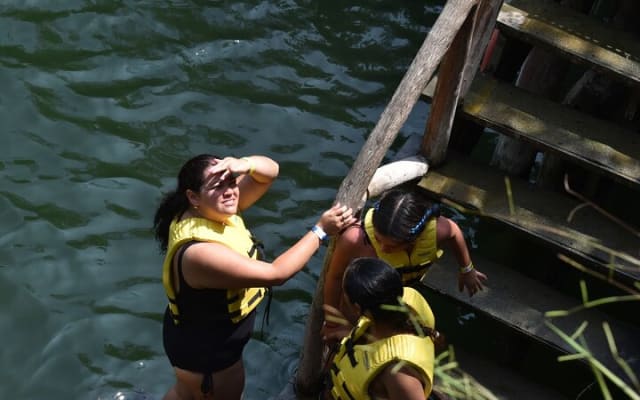 Jungle Adventure from Cancun: Ziplines, Bungee swing and Cenote photo 8
