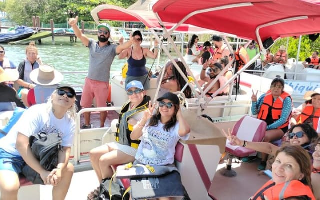 The 7 Colors Of Beauty Lagoon, Bacalar Experience from Tulum City photo 11