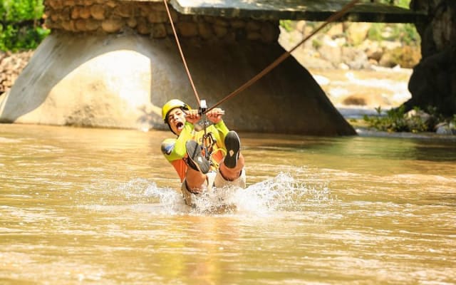 Aventure tyrolienne et pont suspendu à Puerto Vallarta photo 3