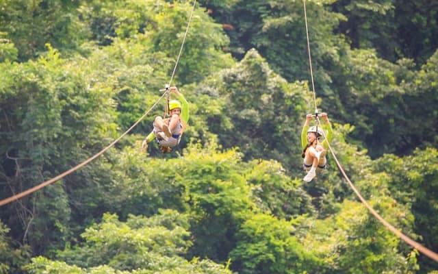 Aventure tyrolienne et pont suspendu à Puerto Vallarta photo 13