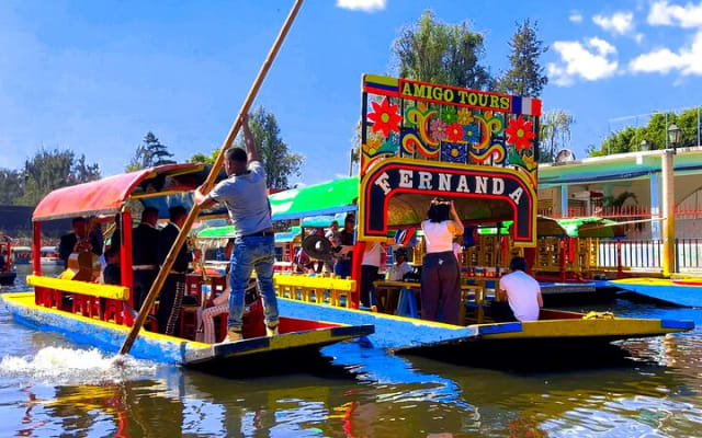 Teotihuacan & Guadalupe Shrine + Xochimilco, Coyoacán & Frida Kahlo Combo Tour