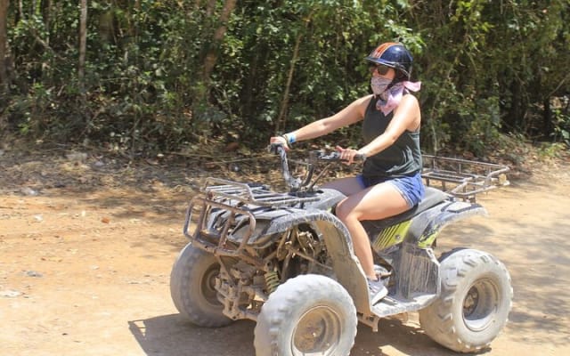 ATV Cenote and Zipline Sacred Jungle Expedition photo 5