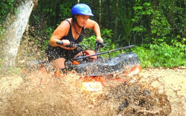 Exciting Adrenaline park in the Jungle of Tulum: ATVs, Ziplines photo 2
