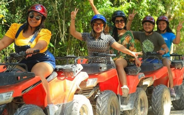 Exciting Adrenaline park in the Jungle of Tulum: ATVs, Ziplines photo 4